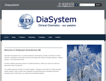 Tablet Screenshot of diasystem.se